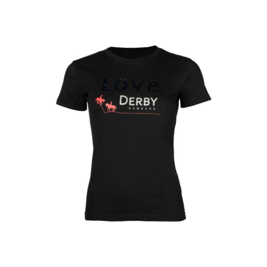 Tričko Derby, černé